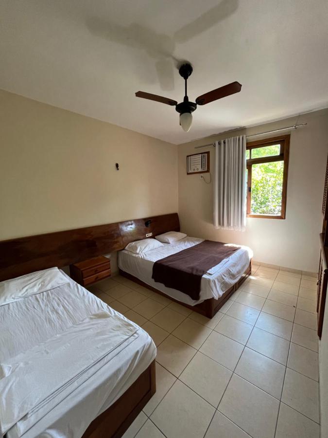 De Frente Pra Praia Apartamento Da Cris Taperapua - Condominio America Praia Flat ポルトセグロ エクステリア 写真