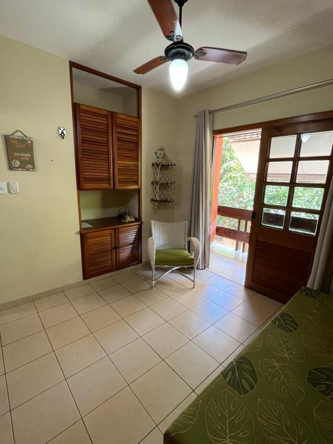 De Frente Pra Praia Apartamento Da Cris Taperapua - Condominio America Praia Flat ポルトセグロ エクステリア 写真