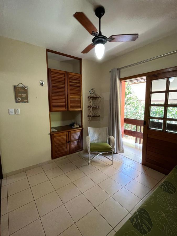 De Frente Pra Praia Apartamento Da Cris Taperapua - Condominio America Praia Flat ポルトセグロ エクステリア 写真