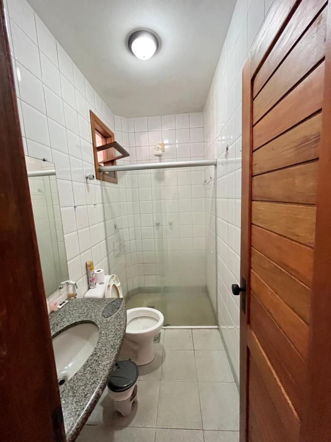 De Frente Pra Praia Apartamento Da Cris Taperapua - Condominio America Praia Flat ポルトセグロ エクステリア 写真
